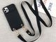 Alogy Etui ochronne CrossBody Alogy z paskiem na ramię do iPhone 12/ Pro 6.1 Czarne uniwersalny 4