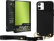 Alogy Etui ochronne CrossBody Alogy z paskiem na ramię do iPhone 12 Mini 5.4 Czarne uniwersalny 5