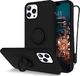 Alogy Etui silikonowe Ring Ultra Slim Alogy do iPhone 12/ 12 Pro 6.1 Czarne uniwersalny 1