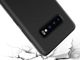 Alogy Etui silikonowe Alogy slim case do Samsung Galaxy S10 czarne + Folia Alogy 3D uniwersalny 1