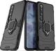 Alogy Etui Alogy Stand Ring Armor do Xiaomi Mi 10/ Mi 10 Pro czarne + Szkło Alogy Full uniwersalny 2