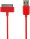 Etui na tablet 4World Zestaw Etui iPad 3 Czarne + Kabel 1m Czerwony + Czyścik - 10190 2