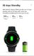 Smartwatch Gino Rossi SW015-1 Czarny  (SW015-1) 15