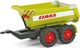 Rolly Toys Rolly Toys rollyTrailer Przyczepa wywrotka Halfpipe CLAAS 1