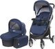 Wózek 4Baby Wózek Głęboko-Spacerowy 2W1 4Baby Atomic - Granatowy 1