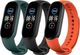 Xiaomi Mi Smart Band 5 Strap (3-pack) (Czarny,pomarańczowy,zielony) 1