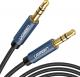 Kabel Ugreen Jack 3.5mm - Jack 3.5mm 1.5m niebieski (UGR481BLU) 1