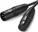 Kabel Ugreen XLR - XLR 1m czarny (UGR489BLK) 1
