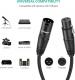 Kabel Ugreen XLR - XLR 1m czarny (UGR489BLK) 1