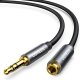Kabel Ugreen Jack 3.5mm - Jack 3.5mm 5m czarny (UGR551BLK) 1