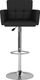 vidaXL Stołki barowe, 2 szt., czarne, sztuczna skóra 3