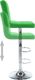 vidaXL Stołki barowe, 2 szt., zielone, sztuczna skóra 4
