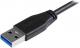 Kabel USB StarTech USB-A - micro-B 1 m Czarny (USB3AU1MRS) 3