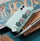 Kingxbar Sweet Series żelowe etui ozdobione oryginalnymi Kryształami Swarovskiego z podstawką iPhone 12 mini czarny uniwersalny 14
