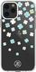 Kingxbar Kingxbar Lucky Series etui ozdobione oryginalnymi Kryształami Swarovskiego iPhone 12 mini przezroczysty (Clover) uniwersalny 1