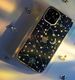Kingxbar Kingxbar Lucky Series etui ozdobione oryginalnymi Kryształami Swarovskiego iPhone 12 mini przezroczysty (Clover) uniwersalny 12