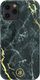 Kingxbar Kingxbar Marble Series eleganckie etui pokrowiec z nadrukiem marmur iPhone 12 Pro Max czarny uniwersalny 1