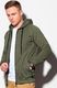 Ombre Bluza męska rozpinana z kapturem B1083 - khaki L 1