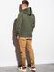 Ombre Bluza męska rozpinana z kapturem B1083 - khaki L 2