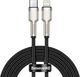 Kabel USB Baseus USB-C - Lightning 2 m Czarny (CATLJK-B01) 1