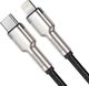 Kabel USB Baseus USB-C - Lightning 2 m Czarny (CATLJK-B01) 1