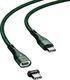 Kabel USB Baseus USB-C - USB-C 1.5 m Zielony (CATXC-Q06) 3