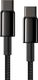 Kabel USB Baseus USB-C - USB-C 1 m Czarny (CATWJ-01) 2