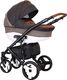 Wózek Coletto Wózek Dziecięcy Głęboko Spacerowy Coletto Florino Classic F03 Czarny 1