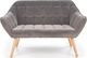 Halmar Sofa ROMEO XL szara nierozkładana firmy HALMAR 3