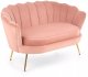 Halmar Sofa AMORINITO XL jasno różowa w kształcie muszelki HALMAR 1