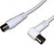 Kabel PremiumCord Antenowy 2m biały (ktmf02U) 1