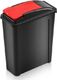Kosz na śmieci Wham SORTER 25 LTR Czerwony uniwersalny 1