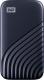 Dysk zewnętrzny SSD WD My Passport 1TB Niebieski (WDBAGF0010BBL-WESN) 1