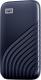 Dysk zewnętrzny SSD WD My Passport 1TB Niebieski (WDBAGF0010BBL-WESN) 1