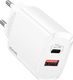 Ładowarka Usams T35 1x USB-A 1x USB-C 3 A (CC121TC01) 1