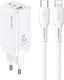 Ładowarka Usams MT 1x USB-A 2x USB-C 3 A (MTXLOGTL02) 1