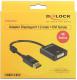 Adapter AV Delock DisplayPort - DVI-I czarny (62599) 1