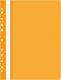 Office Products SKOROSZYT WPINANY A4 PP OFFICE PRODUCTS (25), POMARAŃCZOWY 1