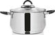 Orion Garnek stalowy Dalie z pokrywką 20cm 3.7l 1