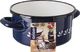 Orion Garnek rondel garnuszek emaliowany 16cm 1.5l niebieski 2