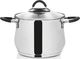 Orion Garnek stalowy Dalie z pokrywką 18cm 3.5l 1
