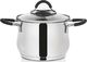 Orion Garnek stalowy Dalie z pokrywką 16cm 2.4l 1