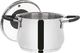 Orion Garnek stalowy Dalie z pokrywką 16cm 2.4l 2