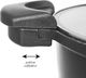 Orion Garnek CIŚNIENIOWY próżniowy szybkowarowy szybkowar granitowy GRANDE 5,5L 26 cm uniwersalny 7