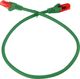 Spacetronik Kabel RJ45 CAT 6 U/UTP AWG24 zielony 3m 2