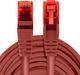 Spacetronik Kabel RJ45 CAT 6 U/UTP AWG24 czerwony 1m 1