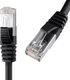 Spacetronik Kabel RJ45 CAT8 S/FTP AWG26 CU LSZH czarny 5m 1