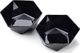 Affek Design RALPH BLACK Kpl.2 miseczek 15.5cm x 17cm x h7cm poj. 750ml 1