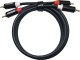 Kabel Mozos Kabel Mozos RCA (Cinch) x2 - RCA (Cinch) x2 1m czarny (MCABLE-2R2R) + Opaska zaciskowa Czarny 100 sztuk (MCABLE-L) 4