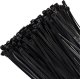 Kabel Mozos Kabel Mozos RCA (Cinch) - RCA (Cinch) 3m czarny (MCABLE-RR) + Opaska zaciskowa Czarny 100 sztuk (MCABLE-M) 4